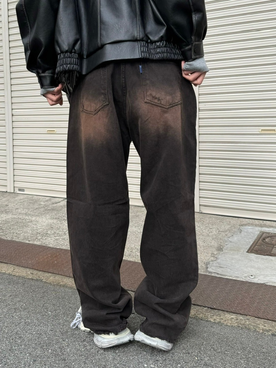 OSAKA / WEB限定受注制【Chikashitsu +】vintage like denim pants