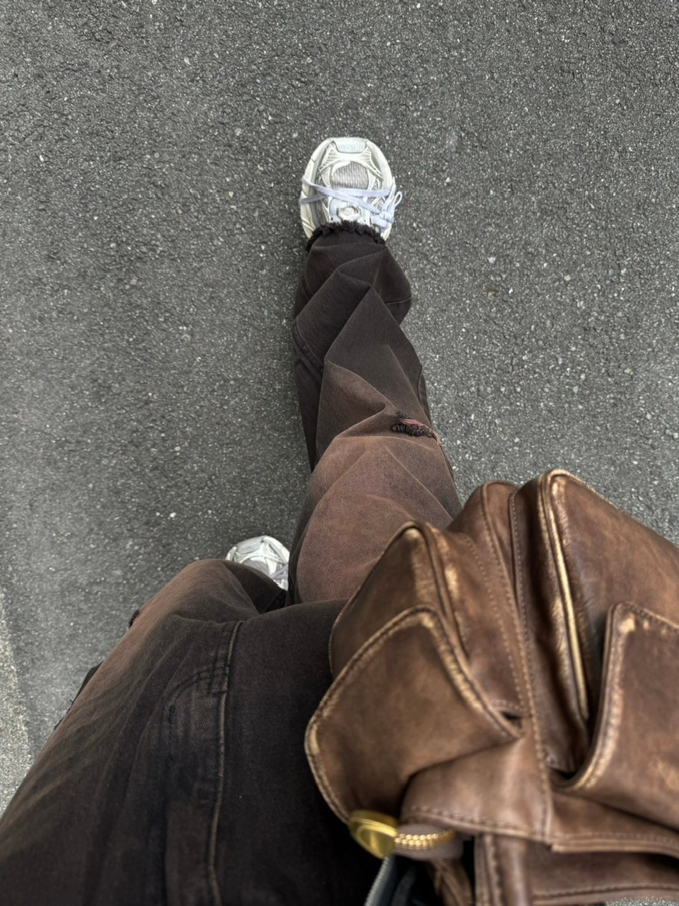 大阪店WEB限定受注制【Chikashitsu +】vintage like denim pants