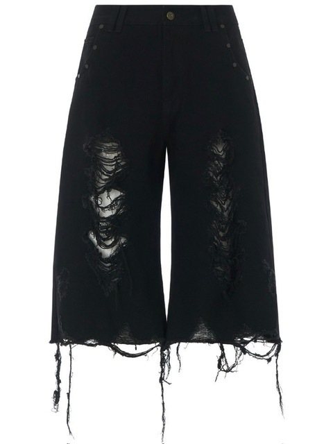 ★ESCSTUDIO★damage washing culotte pants (camo)★正規品 ☆ESCSTUDIO☆damage washing culotte pants (camo)☆正規品