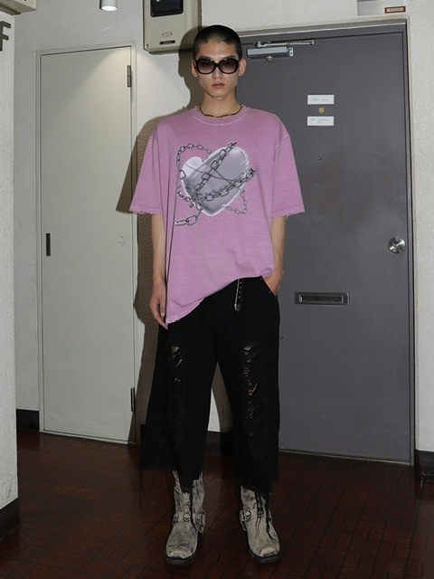 ESC STUDIO】damage washing culotte pants | OUR BRAND,ESC