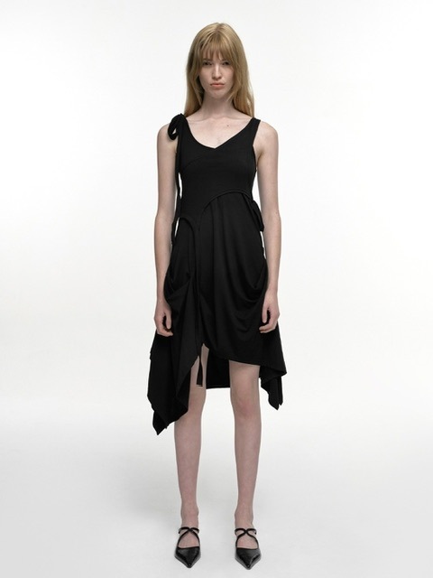 【NACHE】 2-PIECE FLOW DRESS