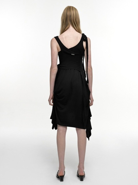 【NACHE】 2-PIECE FLOW DRESS