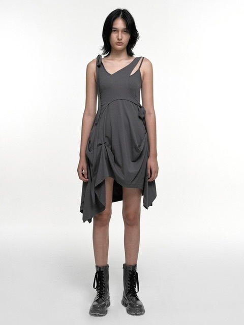 【NACHE】 2-PIECE FLOW DRESS