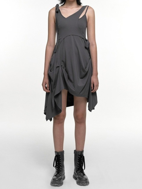 【NACHE】 2-PIECE FLOW DRESS