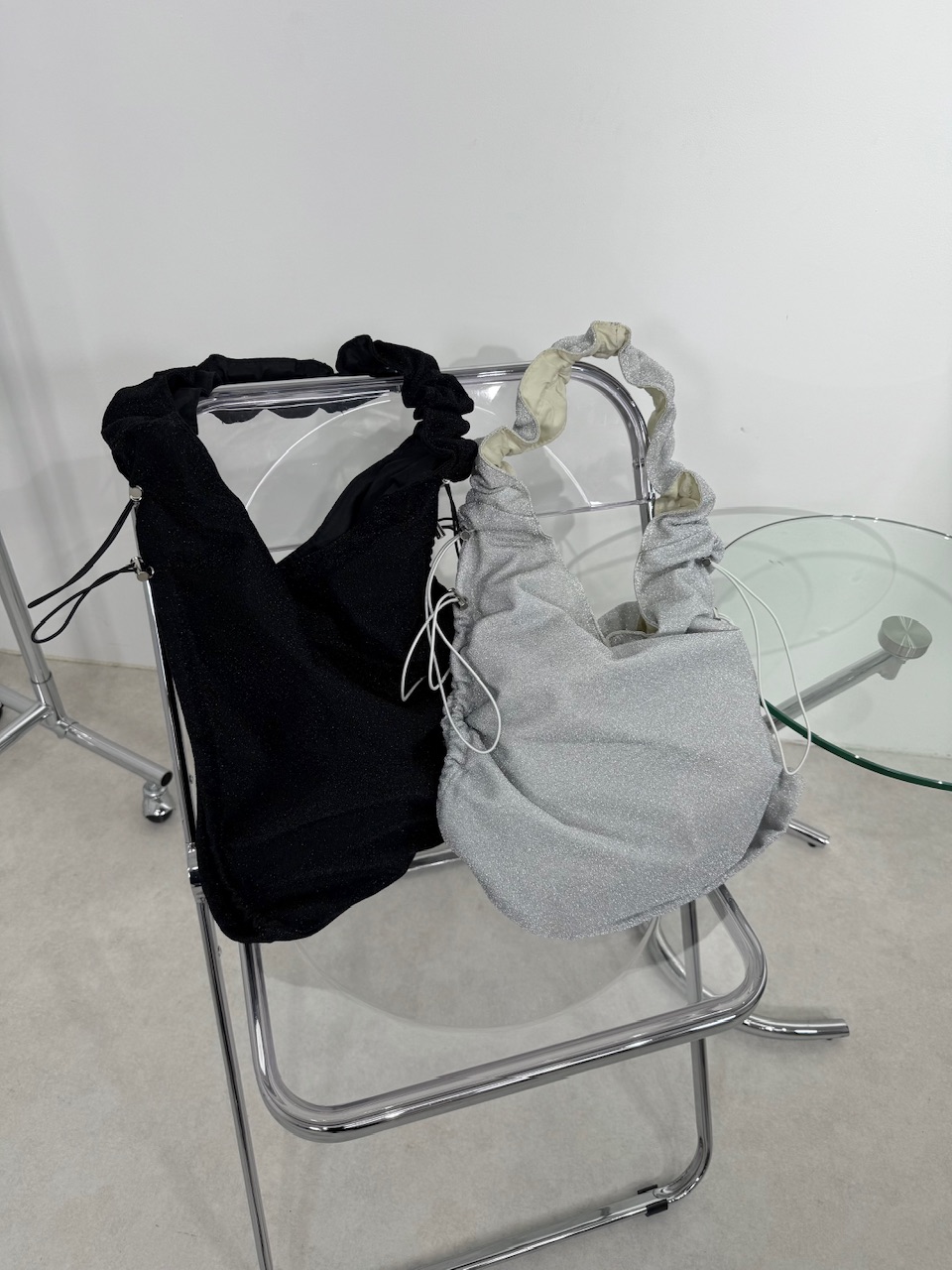 バッグ you Nerd out XU】Shiny drawcode tote bag (2color) / 【ナード