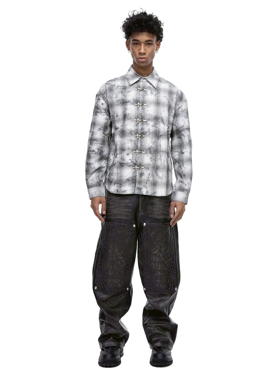 The Boy Has No Patience】BLOOD MOON NIGHT HOT DIAMOND SHIRT