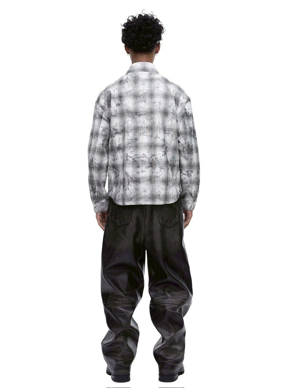 【The Boy Has No Patience】T-SHIRT The Boy Has No Patience】PRINTED BONE WITH SWORD L/S TEE