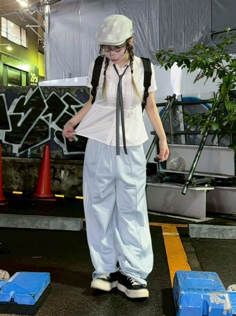 【FANCY CLUB】Angel Dot Hunting Cap / 【ファンシークラブ】エンジェルドットハンチング帽子