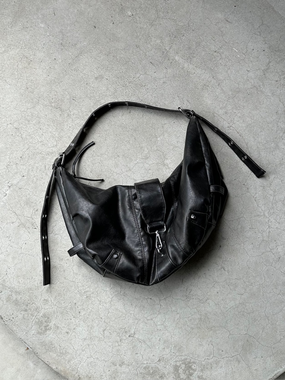 大阪店WEB限定受注制【Chikashitsu +】vintage eyelet shoulder bag