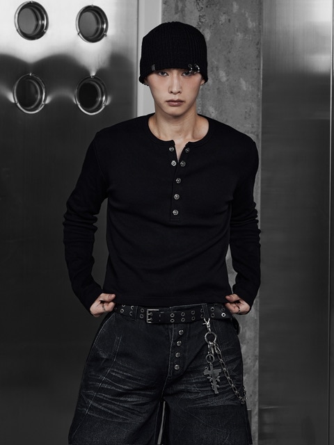 限定先行予約【Rosen Kreuz】TIGHT RIB LONG SLEEVE | OUR BRAND,Rosen