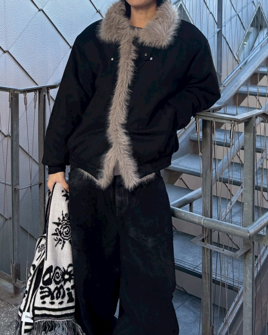 受注制【nmtc +】mouton fur jacket / 【エヌエムティーシープラス】ムートンファージャケット (2color)