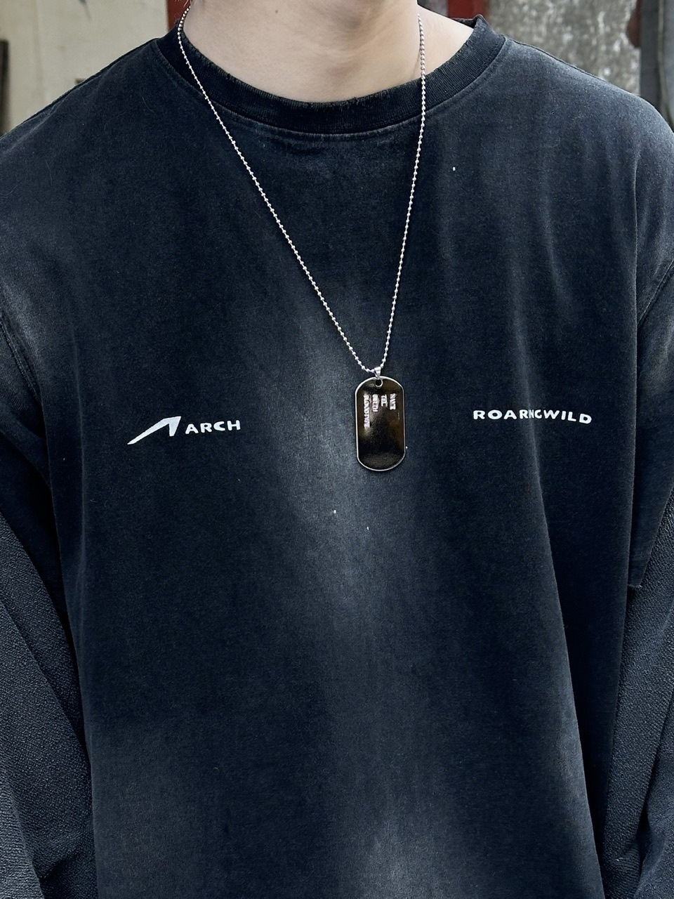 OSAKA / WEB限定受注制【Chikashitsu +】dog tag necklace