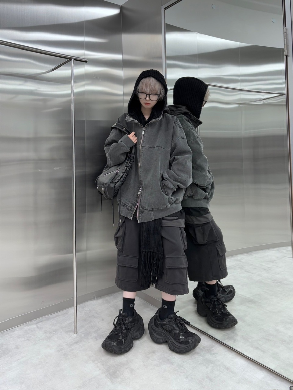 受注制【nmtc +】pigment flight jacket (2color)