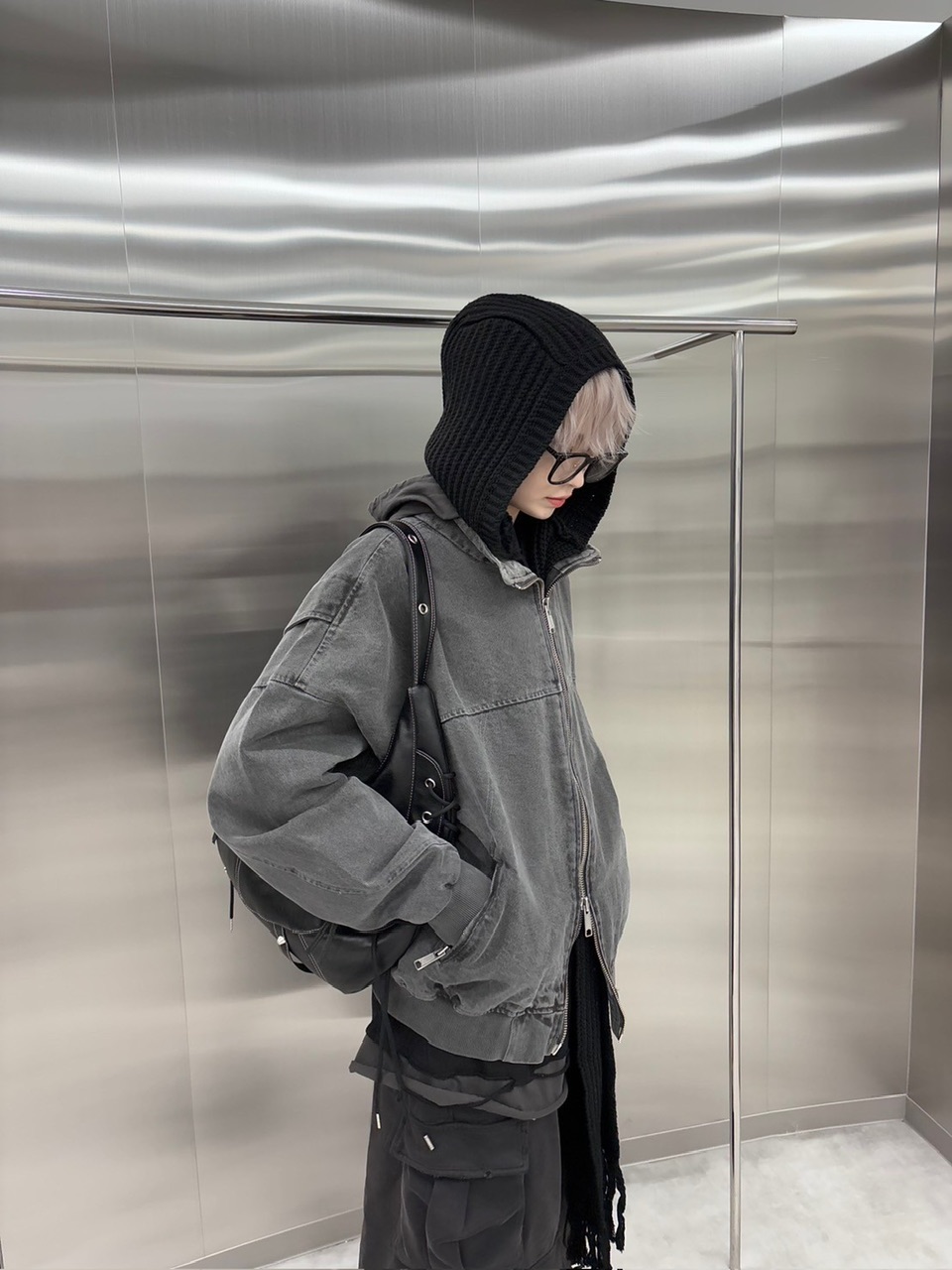 受注制【nmtc +】pigment flight jacket (2color)