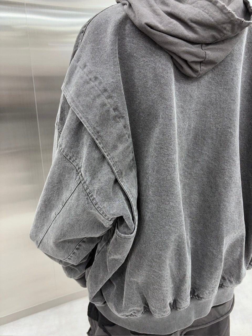 受注制【nmtc +】pigment flight jacket (2color)