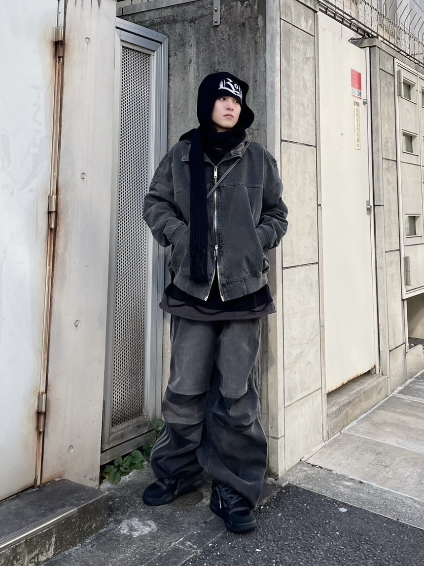 受注制【nmtc +】pigment flight jacket (2color)