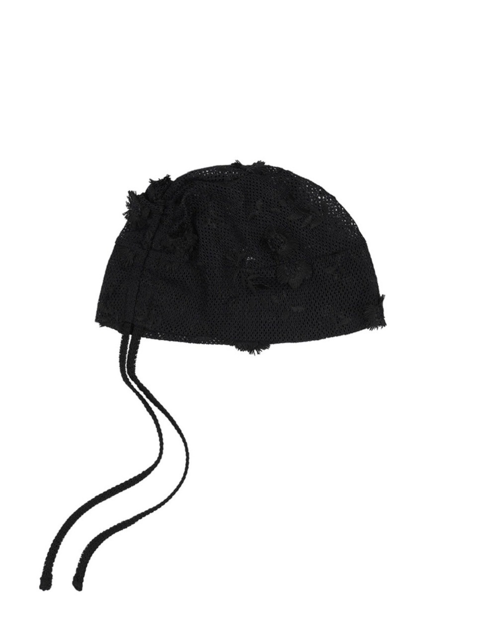■FANCY CLUB■ LACE RIBBON SHIRRING BEANIE (2色) FANCY CLUB】Lace Ribbon Shirring Beanie | OUR BRAND,FANCY