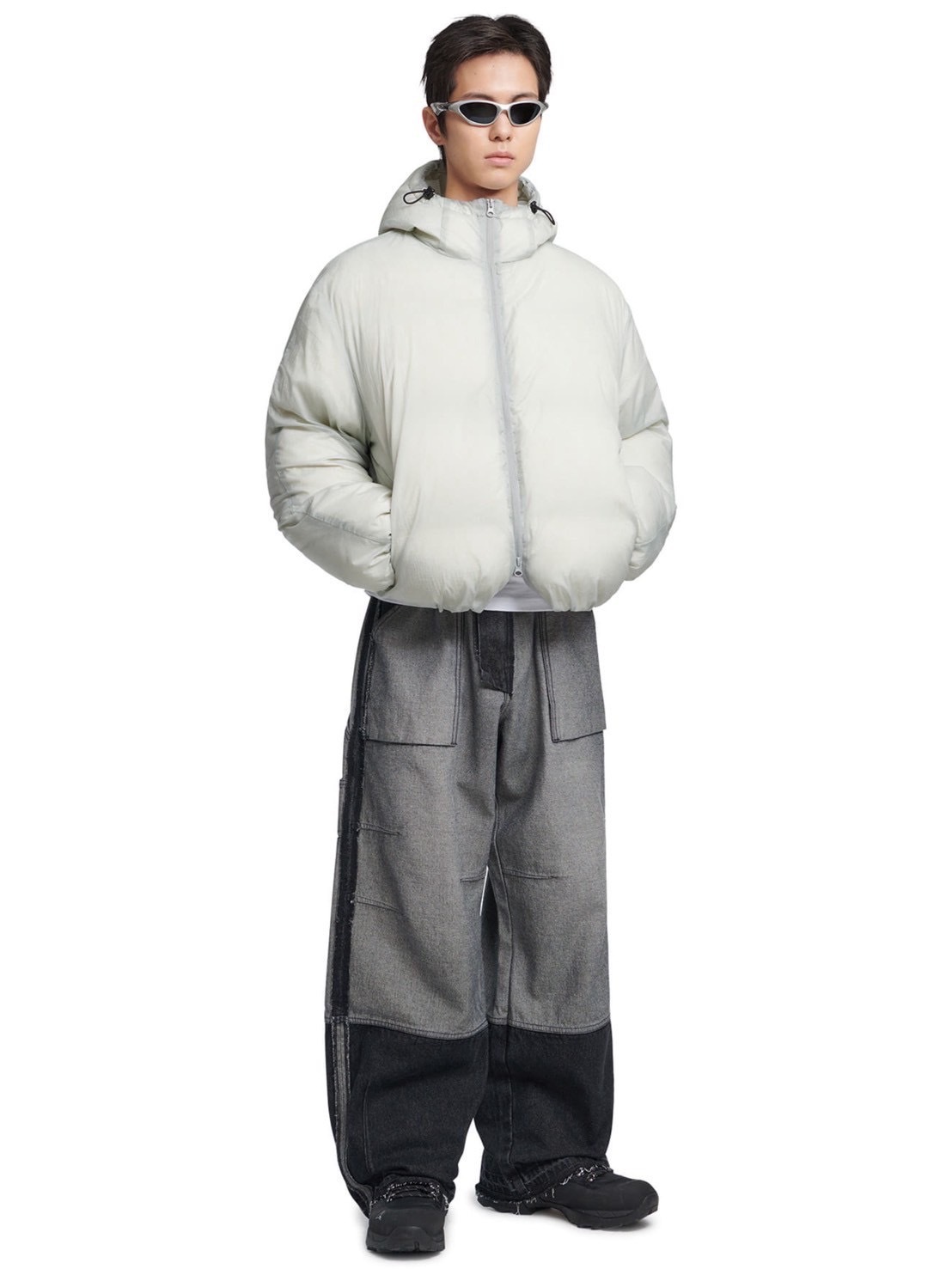 【NOMANUAL】SHEER DOWN JACKET