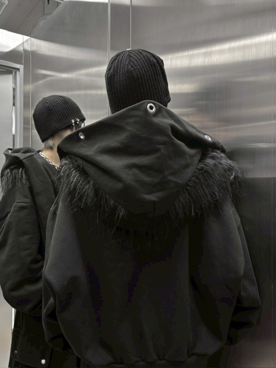 受注制【nmtc +】sweat eyelet balaclava