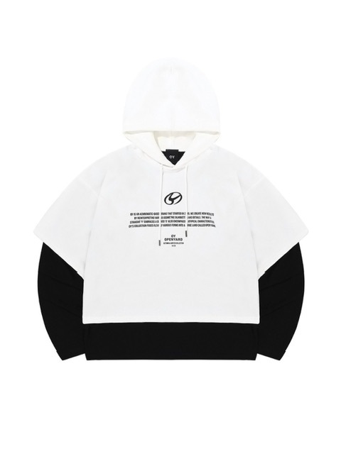 ★OY★L.S HOODIE-WHITE/BLACK★正規品/韓国直送料込/人気 OY】L.S HOODIE | OUR BRAND,OY | PRESSING WEB SHOP
