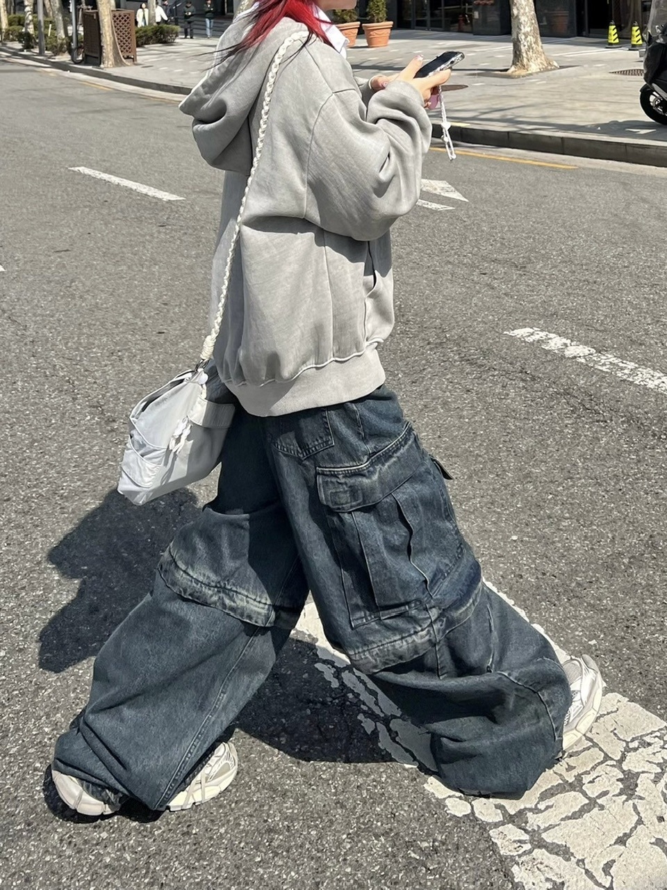 【XU DOG】pocket cargo denim pants サイズ1 Never mind the XU】pocket cargo denim pants 3 / 【ネバー