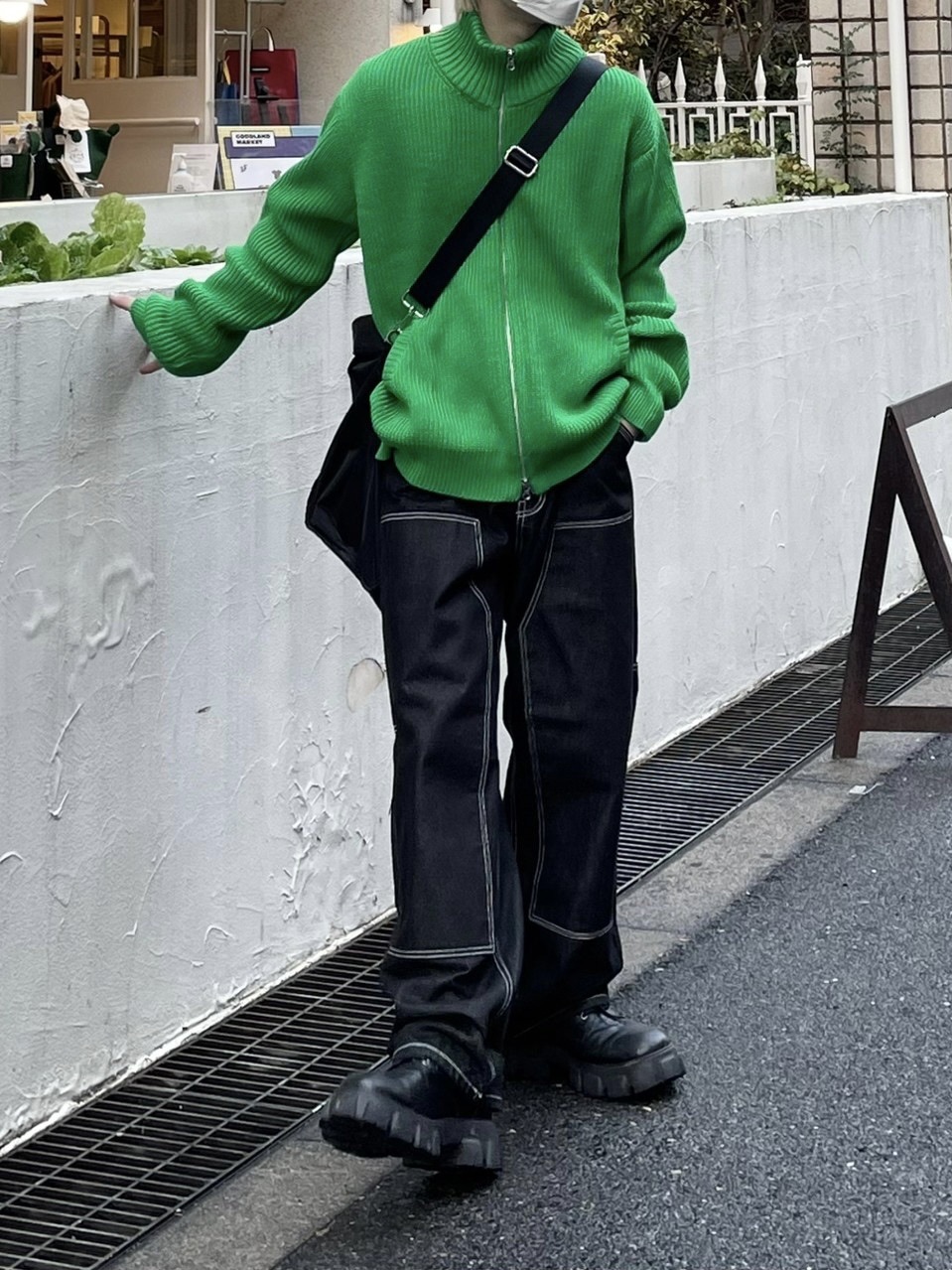 スーツ A.PRESSE IMA:ZINE SILK WORK PANTS SIZE1 A.PRESSE アプレッセ | mark