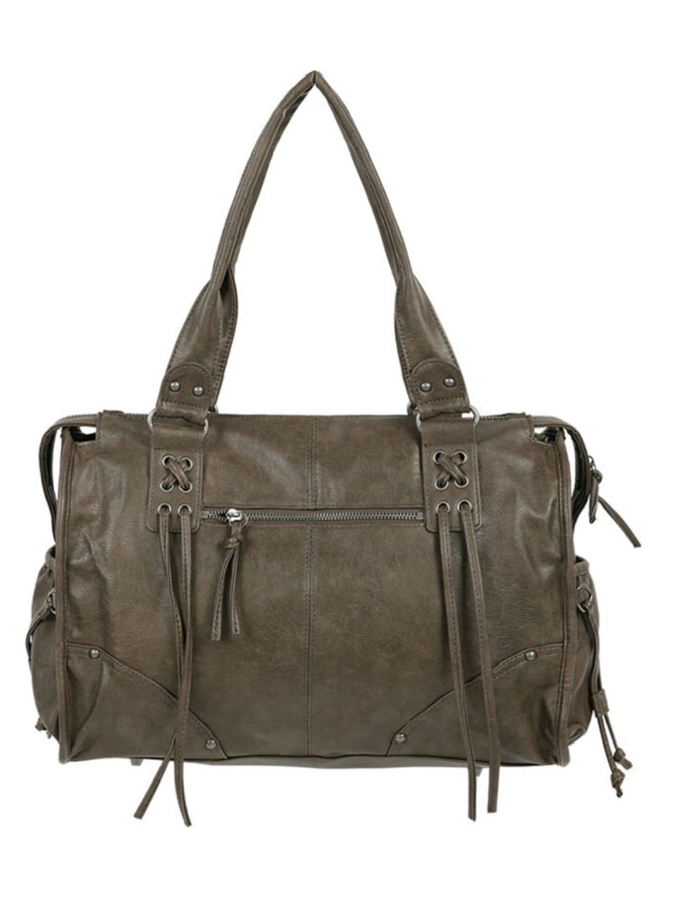 FANCY CLUB】BELTED WASHING LEATHER BAG / 【ファンシークラブ