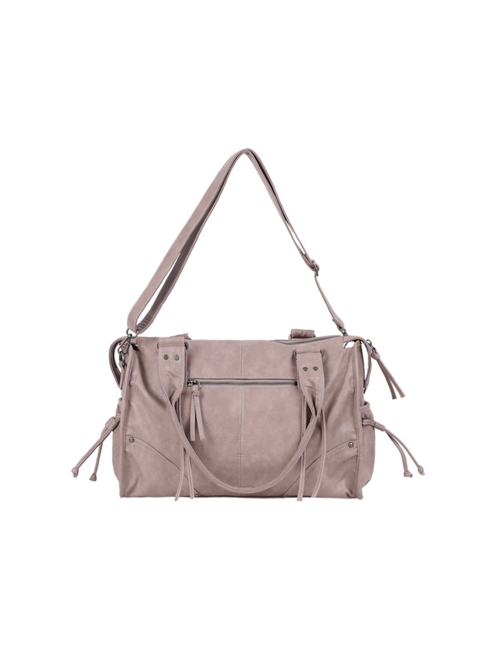 ★FANCY CLUB★ Belted Washing Leather Backpack FANCY CLUB】BELTED WASHING LEATHER BAG / 【ファンシークラブ