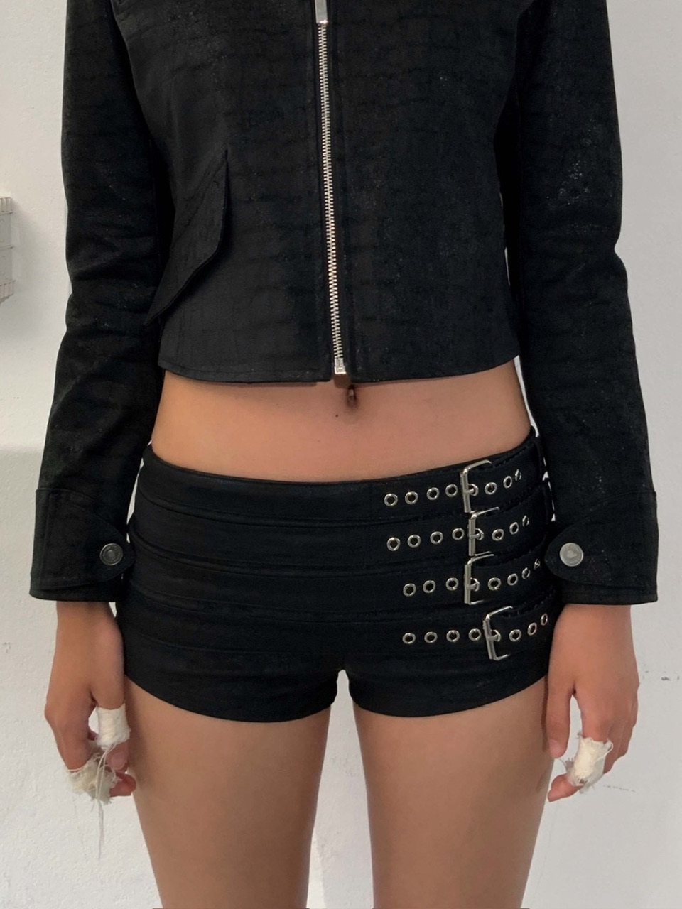 bonnae】Belted micro shorts | OUR BRAND,bonnae | PRESSING WEB SHOP