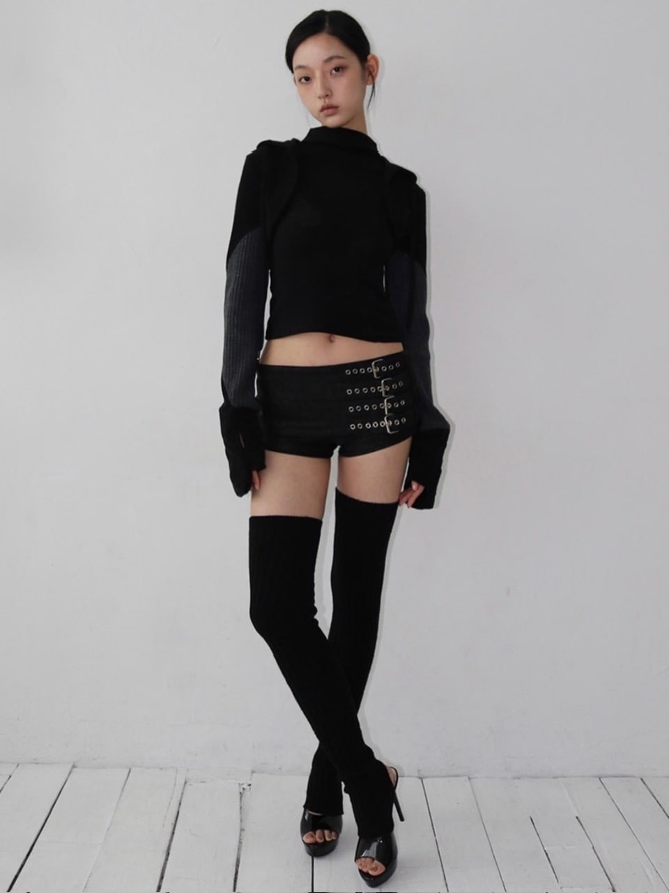 bonnae】Belted micro shorts | OUR BRAND,bonnae | PRESSING WEB SHOP