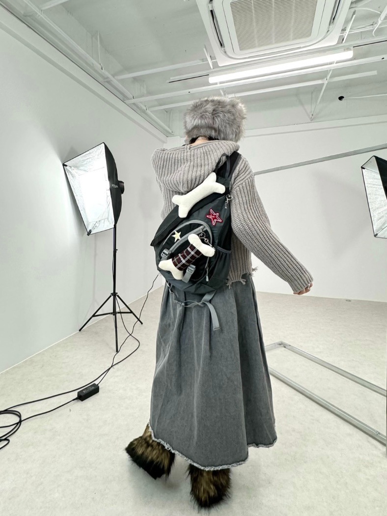 受注制【Never mind the XU】bone body bag