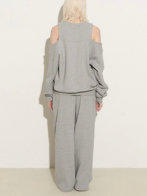 4/17再入荷【ROCK CAKE】Open Shoulder Sweatshirt | OUR BRAND,ROCK