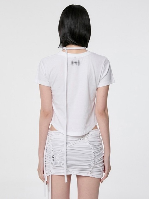 FLAREUP】Vanish Tie Scarf T-Shirt | OUR BRAND,FLAREUP