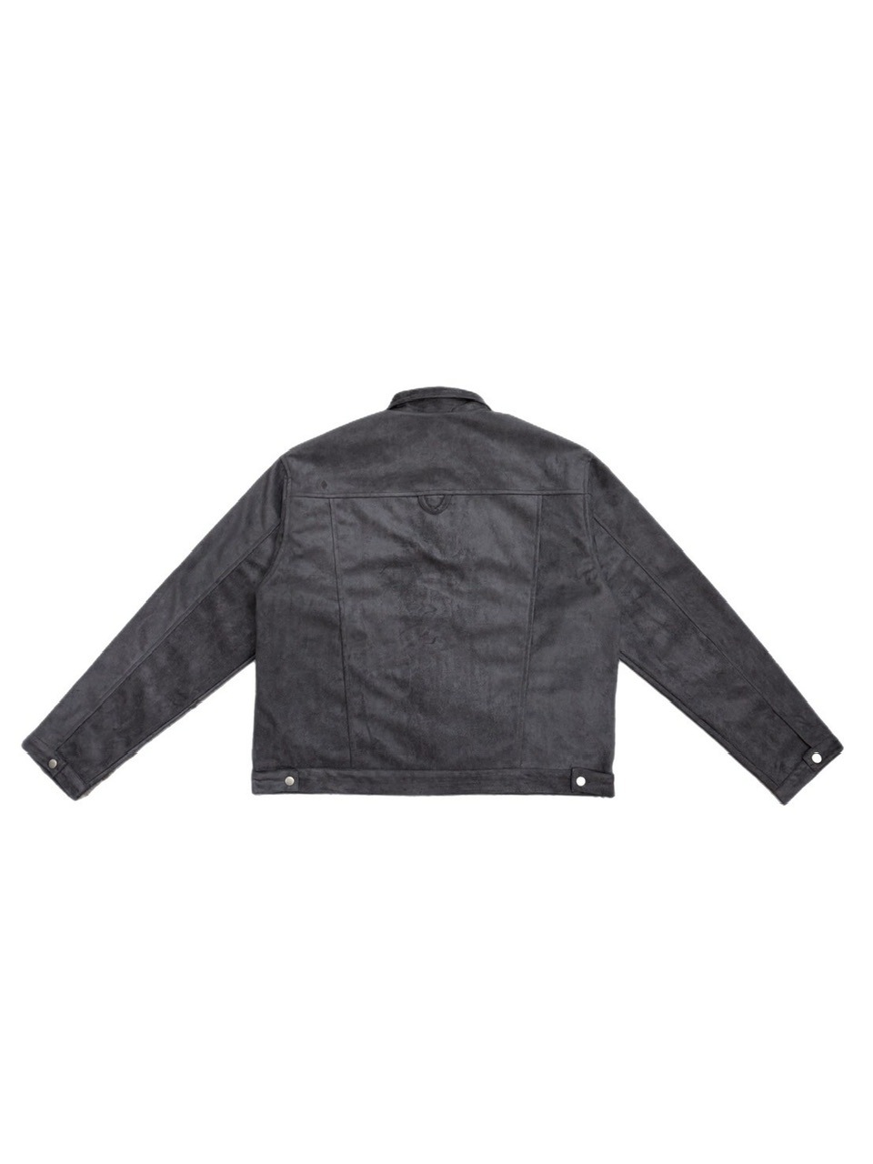 【Chikashitsu +】fake suede zipper blouson Never mind the XU / Chikashitsu+｜【Chikashitsu +】fake