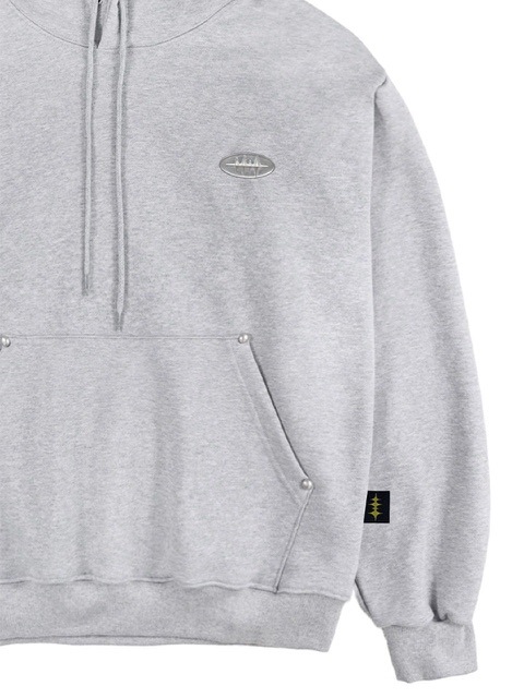 HOLY NUMBER 7】Oversized Hip Hop fit Star Overgraphic Hoodie | OUR