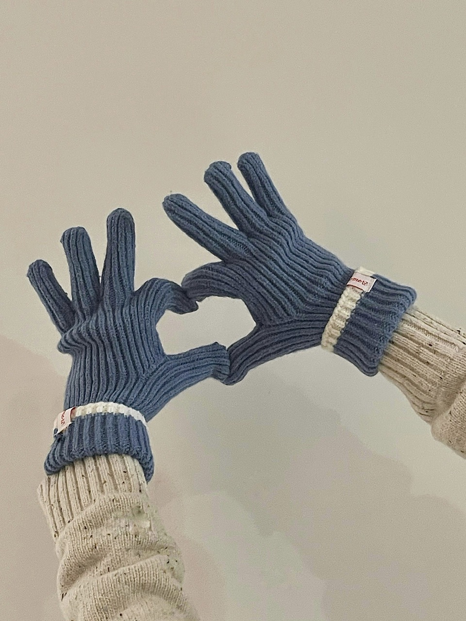 受注制【Chikashitsu +】bi-color hand warmer (5color)