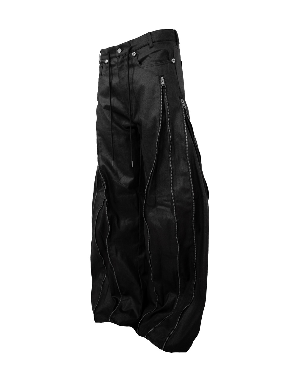 Rosen Kreuz】ZIP WIDE BAGGY PANTS | OUR BRAND,Rosen Kreuz
