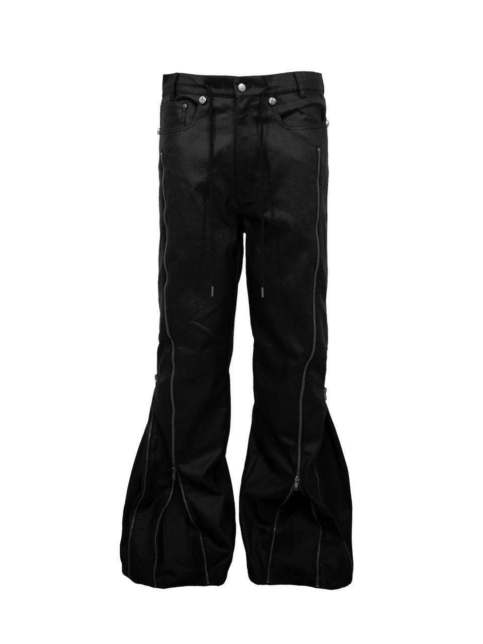 Rosen Kreuz】ZIP WIDE BAGGY PANTS | OUR BRAND,Rosen Kreuz