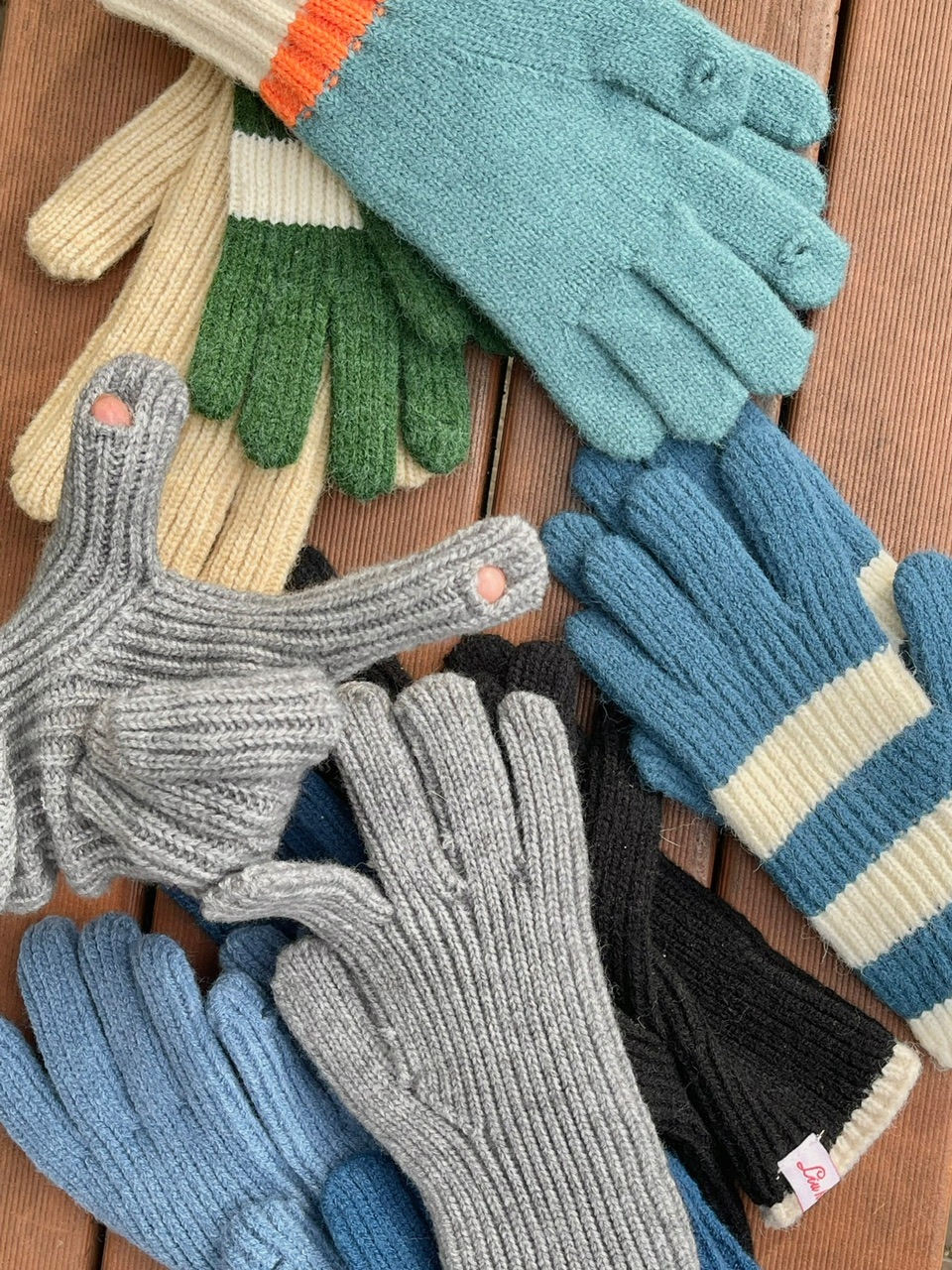 受注制【Chikashitsu +】bi-color hand warmer (5color)