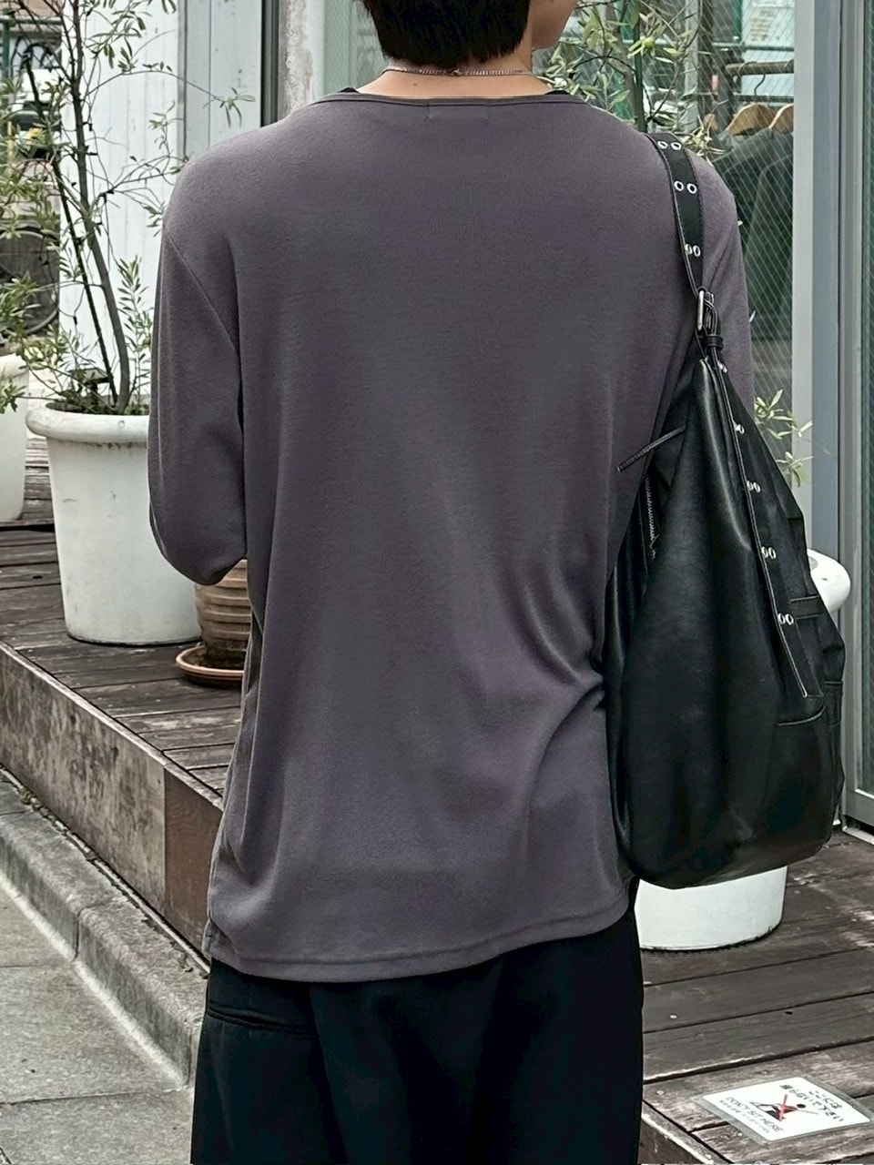 Ka na ta henry cut saw 長袖 サイズ1 ヘンリーネック Ka na ta henry cut saw 長袖 サイズ1 ヘンリーネック