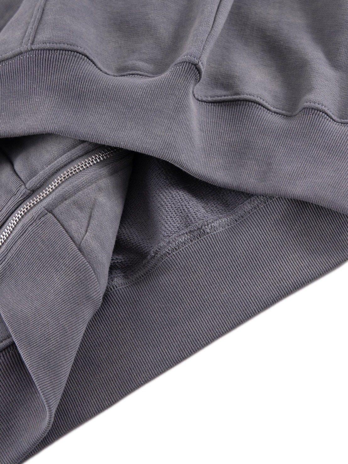 SUPPLIER】FAUX FUR CROSS ZIP HOODIE / 【サプライヤー】バックロゴ