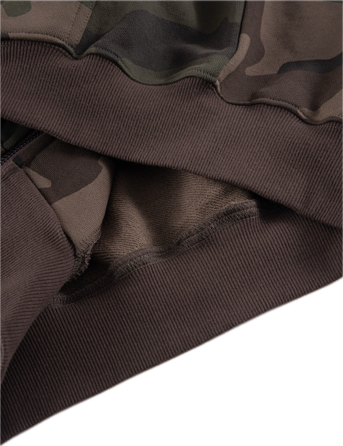 SUPPLIER】FAUX FUR CROSS ZIP HOODIE / 【サプライヤー】バックロゴ