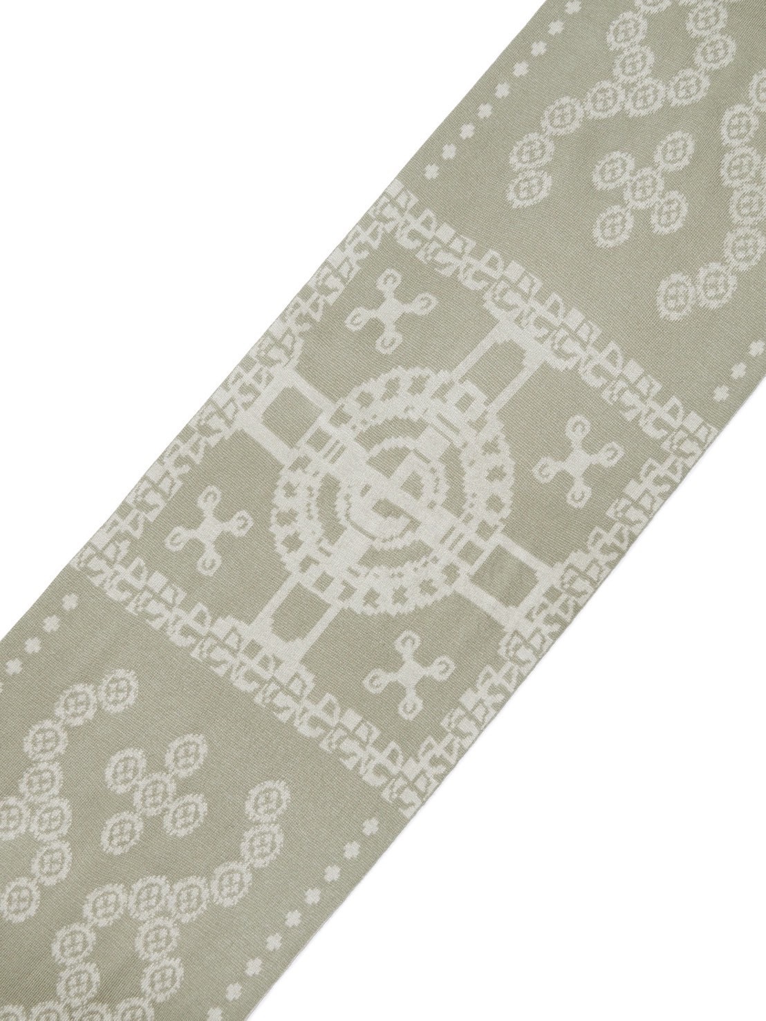 【NOMANUAL】GEAR PATTERN JACQUARD MUFFLER