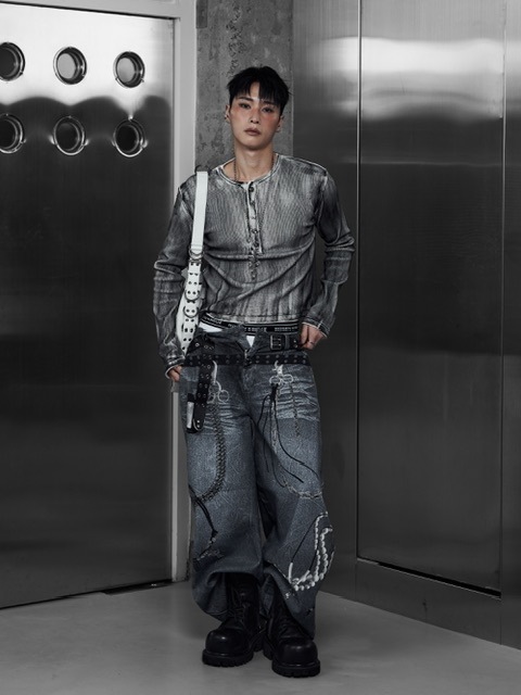 Rosen Kreuz】3D RELIC ARCHIVE TROUSERS | OUR BRAND,Rosen Kreuz