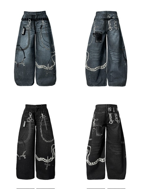 Rosen Kreuz】3D RELIC ARCHIVE TROUSERS | OUR BRAND,Rosen Kreuz