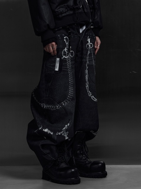 Rosen Kreuz】3D RELIC ARCHIVE TROUSERS | OUR BRAND,Rosen Kreuz