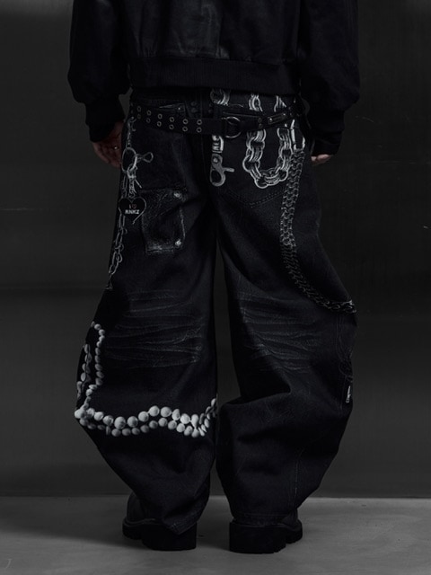 Rosen Kreuz】3D RELIC ARCHIVE TROUSERS | OUR BRAND,Rosen Kreuz