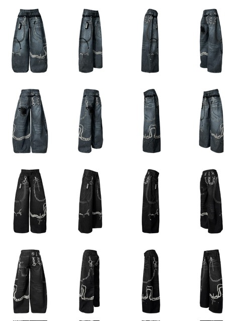 Rosen Kreuz】3D RELIC ARCHIVE TROUSERS | OUR BRAND,Rosen Kreuz
