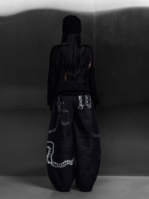 Rosen Kreuz】3D RELIC ARCHIVE TROUSERS | OUR BRAND,Rosen Kreuz