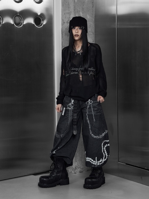 Rosen Kreuz】3D RELIC ARCHIVE TROUSERS | OUR BRAND,Rosen Kreuz